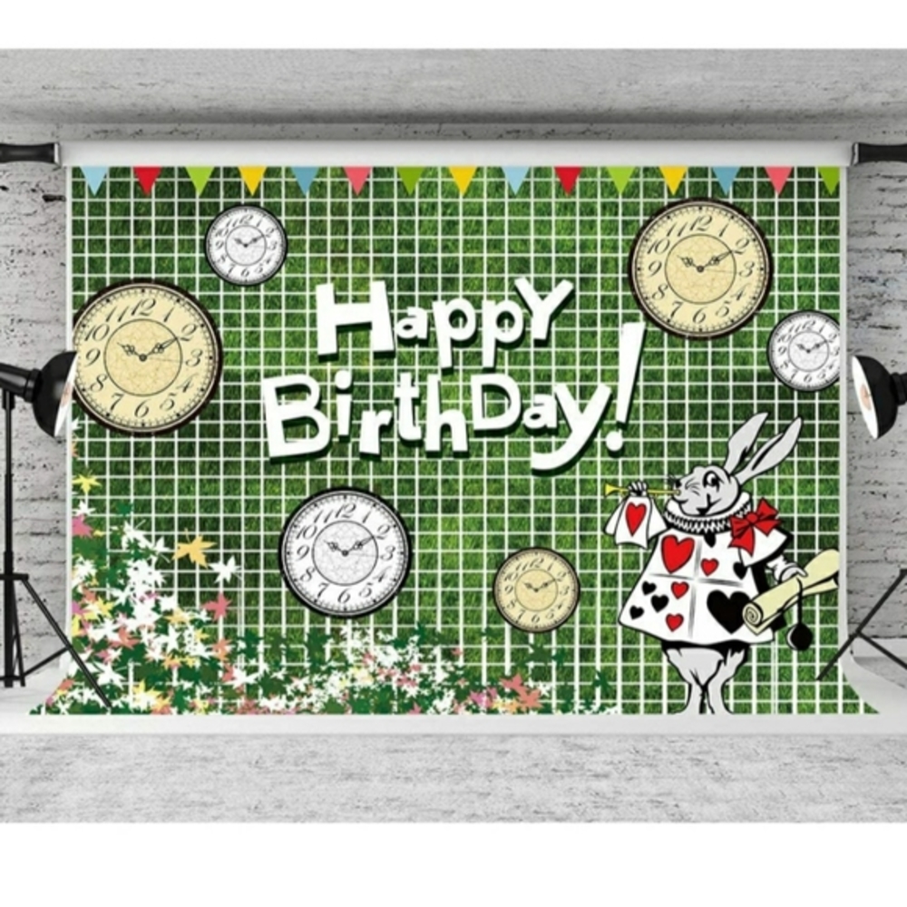 Alice in wonderland Photo backdrop